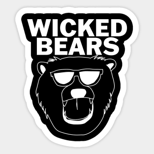 Classic Wicked Bears Sticker